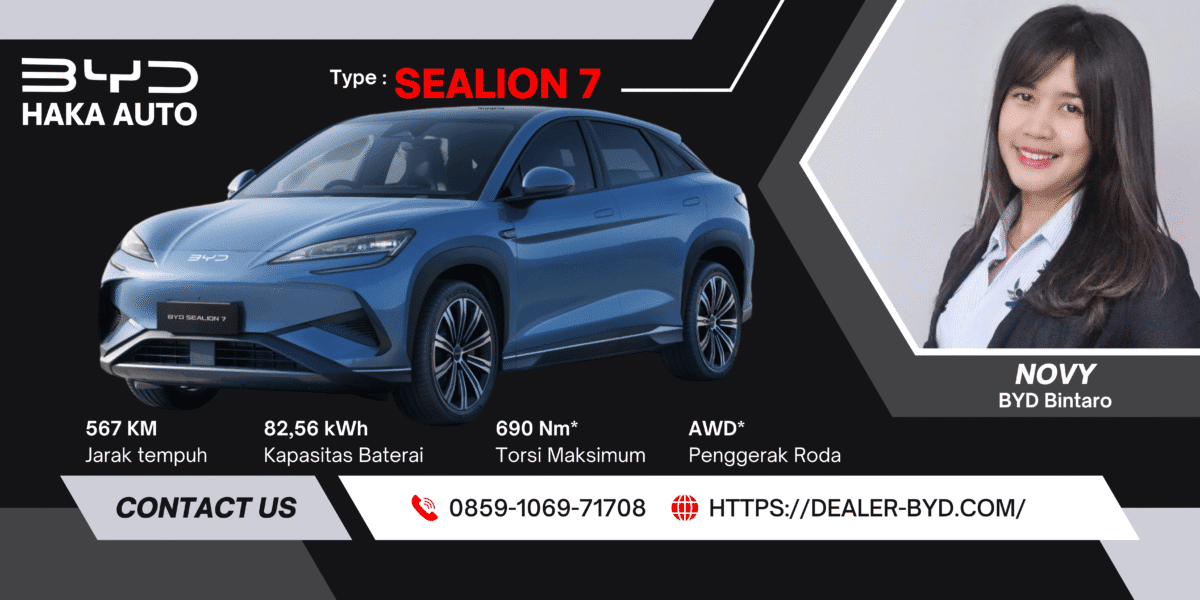 BYD Bintaro – BYD Sealion 7